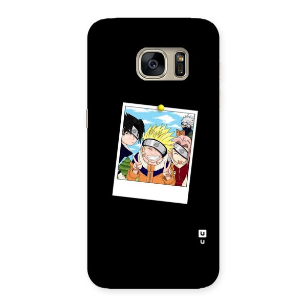 Team Kakashi Cute Back Case for Galaxy S7