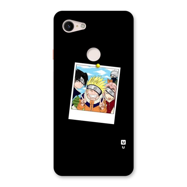 Team Kakashi Cute Back Case for Google Pixel 3 XL