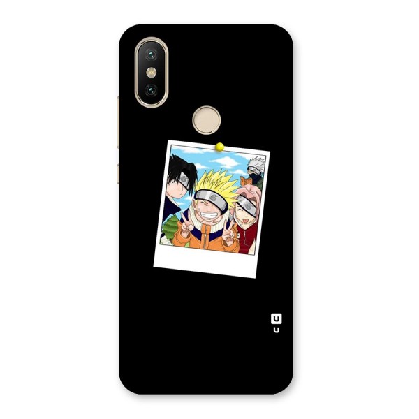 Team Kakashi Cute Back Case for Mi A2