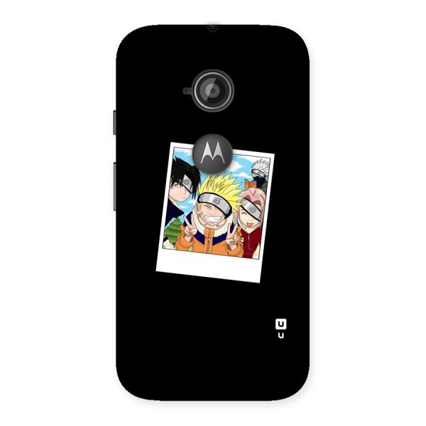 Team Kakashi Cute Back Case for Moto E 2nd Gen