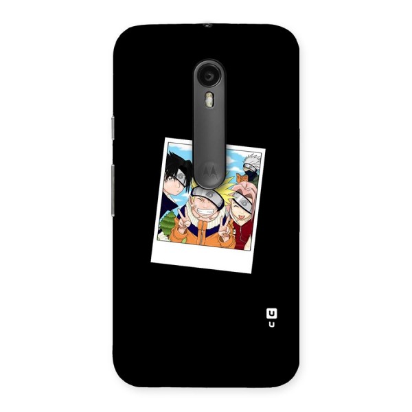 Team Kakashi Cute Back Case for Moto G3