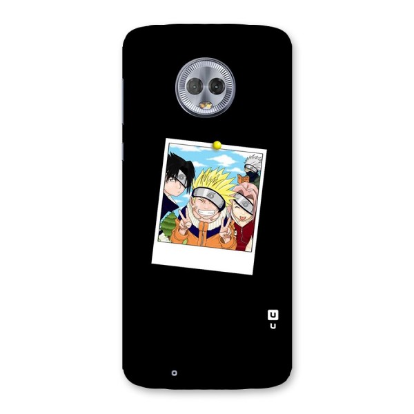 Team Kakashi Cute Back Case for Moto G6