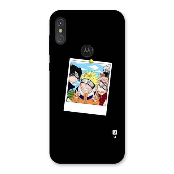 Team Kakashi Cute Back Case for Motorola One Power