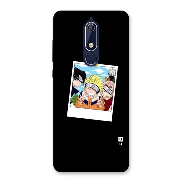 Team Kakashi Cute Back Case for Nokia 5.1