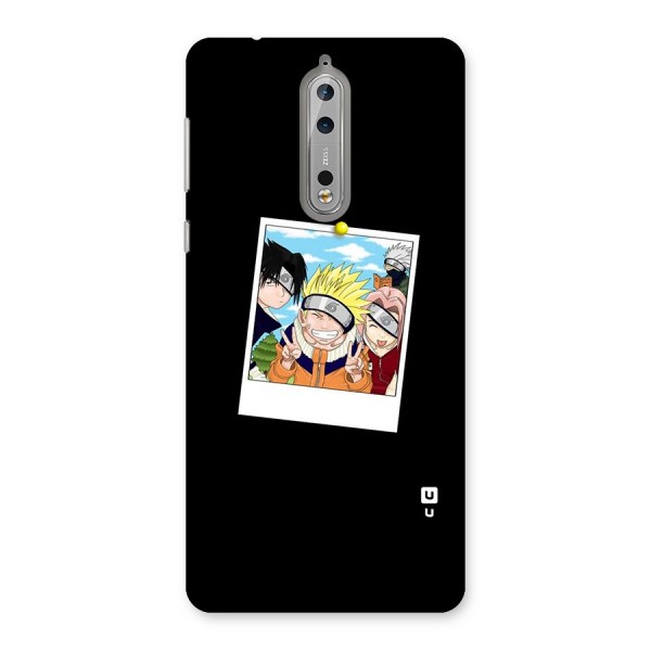 Team Kakashi Cute Back Case for Nokia 8