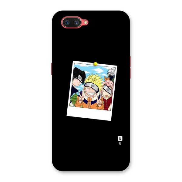 Team Kakashi Cute Back Case for Oppo A3s