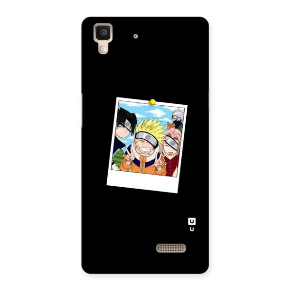 Team Kakashi Cute Back Case for Oppo R7