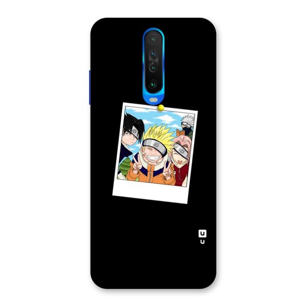 Team Kakashi Cute Back Case for Poco X2