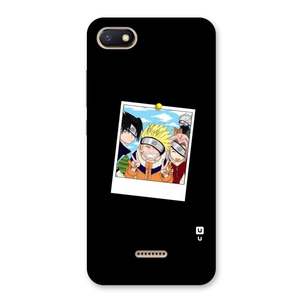 Team Kakashi Cute Back Case for Redmi 6A