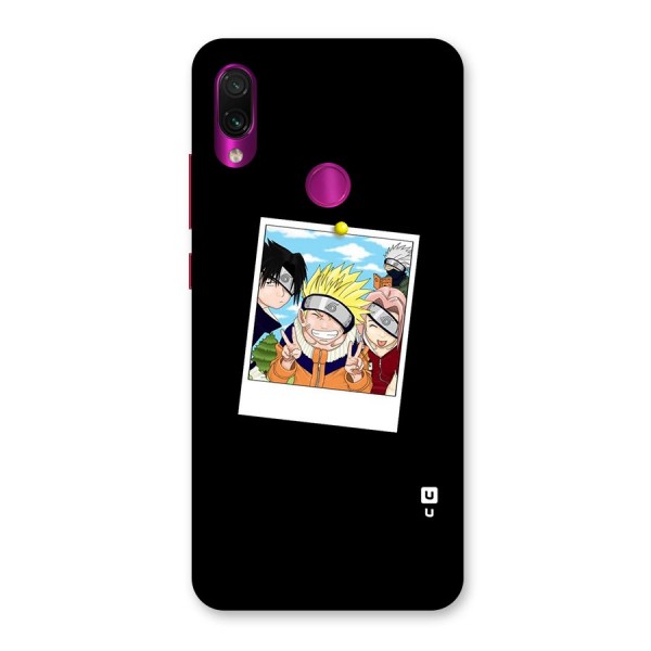 Team Kakashi Cute Back Case for Redmi Note 7 Pro