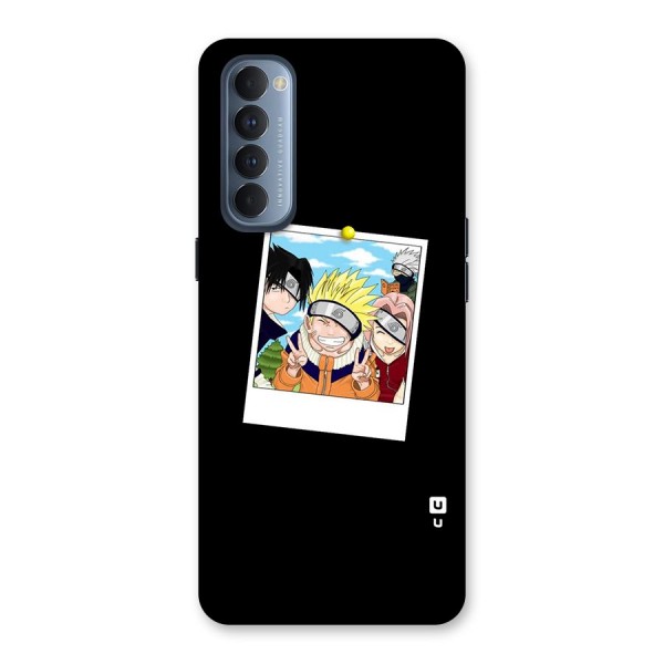 Team Kakashi Cute Back Case for Reno4 Pro