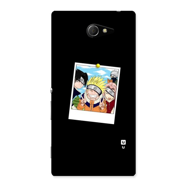 Team Kakashi Cute Back Case for Sony Xperia M2