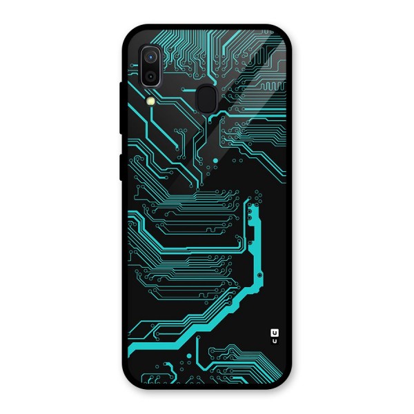 Tech Art Glass Back Case for Galaxy A30