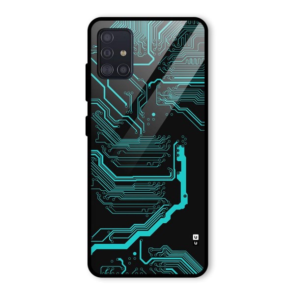 Tech Art Glass Back Case for Galaxy A51