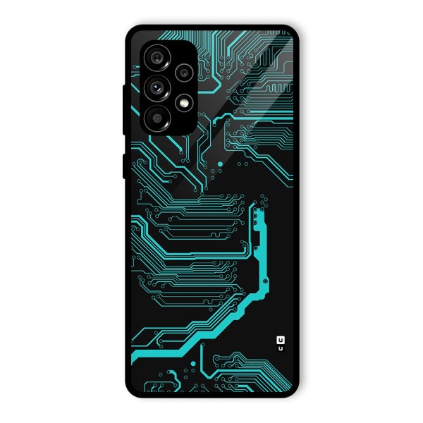 Tech Art Glass Back Case for Galaxy A73 5G