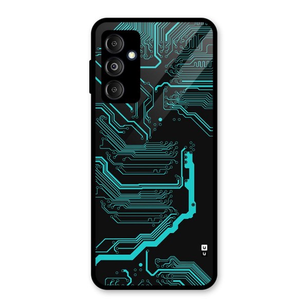 Tech Art Glass Back Case for Galaxy M14 5G