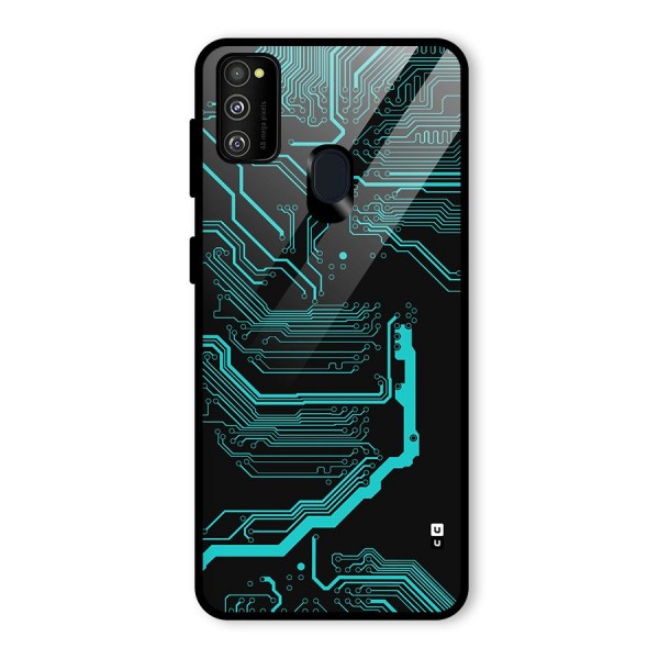 Tech Art Glass Back Case for Galaxy M21