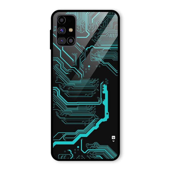 Tech Art Glass Back Case for Galaxy M31s