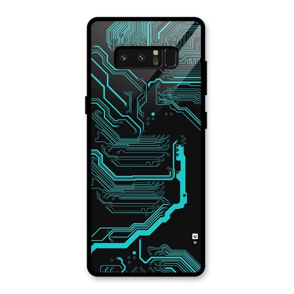 Tech Art Glass Back Case for Galaxy Note 8