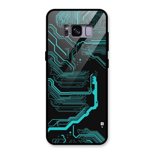 Tech Art Glass Back Case for Galaxy S8