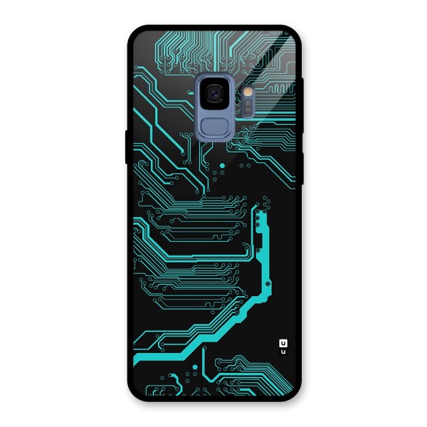 Tech Art Glass Back Case for Galaxy S9