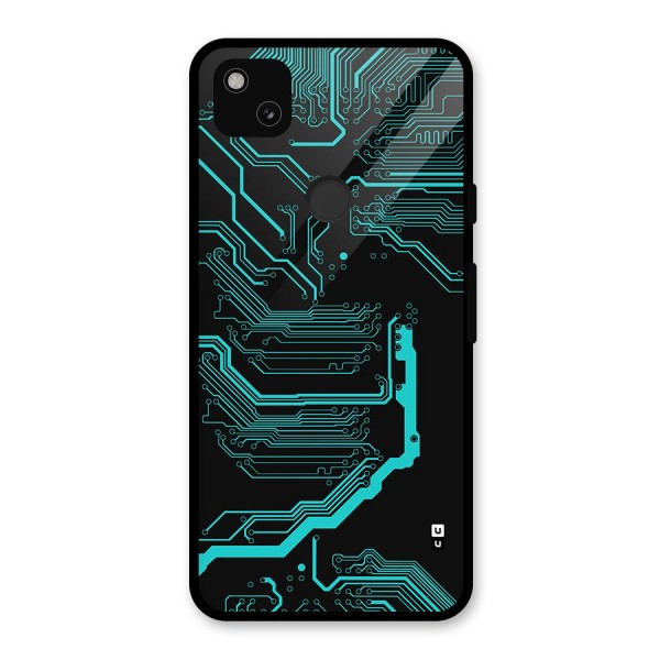 Tech Art Glass Back Case for Google Pixel 4a