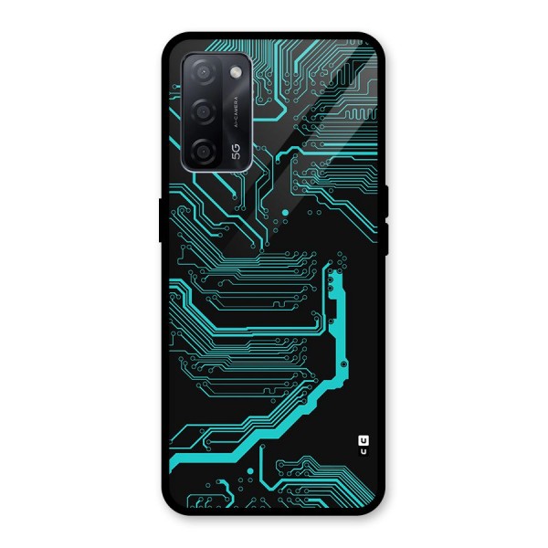 Tech Art Glass Back Case for Oppo A53s 5G