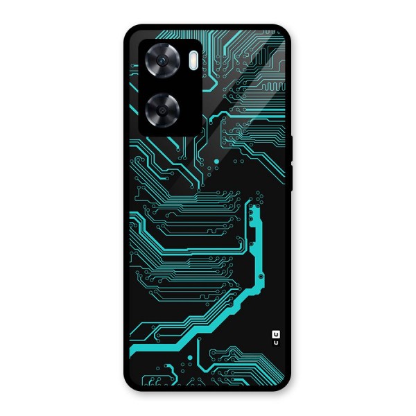 Tech Art Glass Back Case for Oppo A77