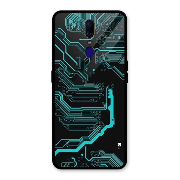 Tech Art Glass Back Case for Oppo F11