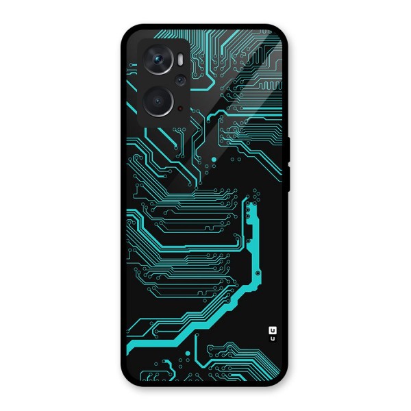 Tech Art Glass Back Case for Oppo K10 4G