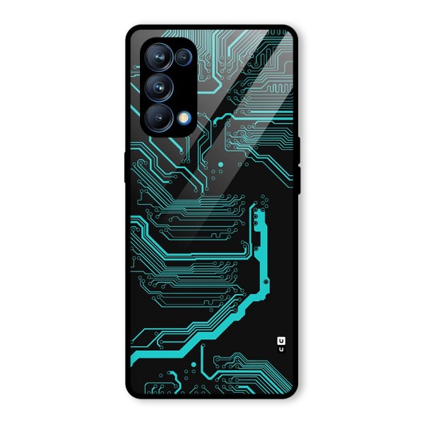 Tech Art Glass Back Case for Oppo Reno5 Pro 5G