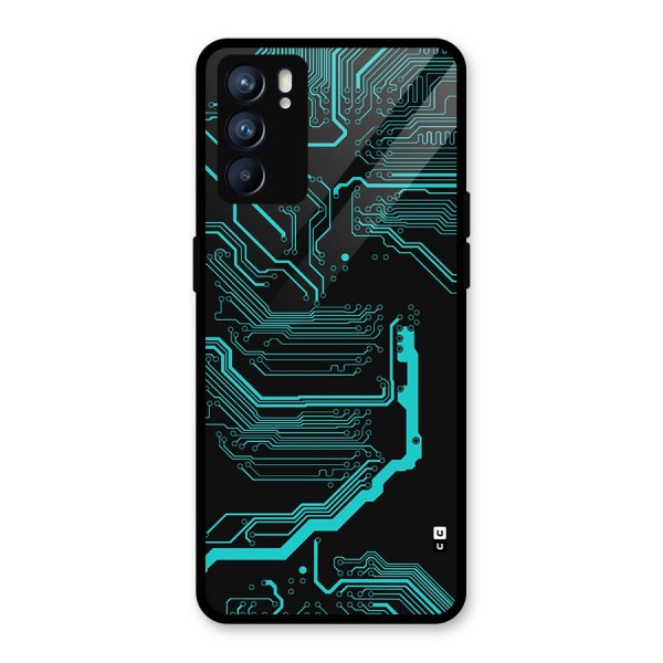 Tech Art Glass Back Case for Oppo Reno6 5G