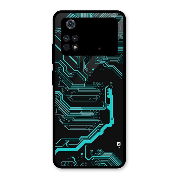 Tech Art Glass Back Case for Poco M4 Pro 4G