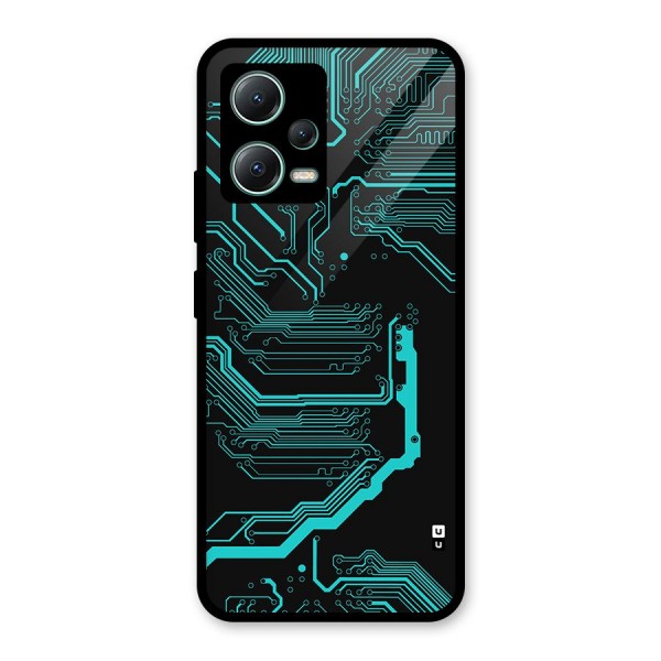 Tech Art Glass Back Case for Poco X5