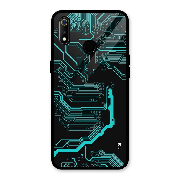 Tech Art Glass Back Case for Realme 3i