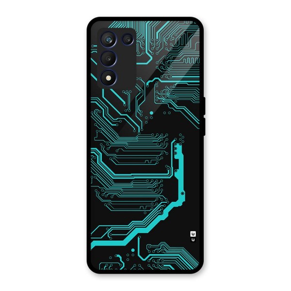 Tech Art Glass Back Case for Realme 9 5G Speed