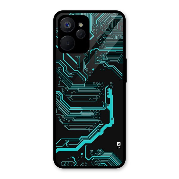 Tech Art Glass Back Case for Realme 9i 5G