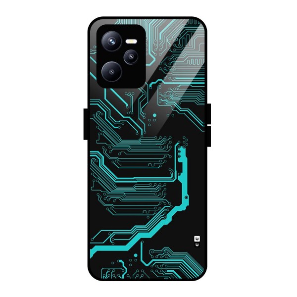 Tech Art Glass Back Case for Realme C35