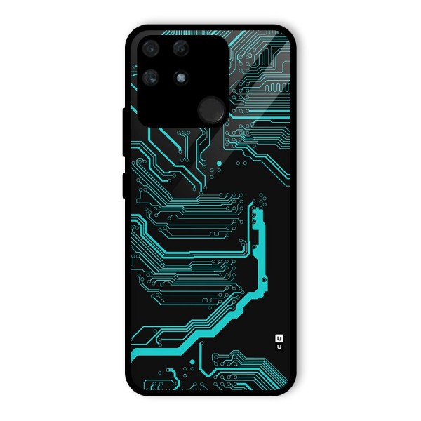 Tech Art Glass Back Case for Realme Narzo 50A