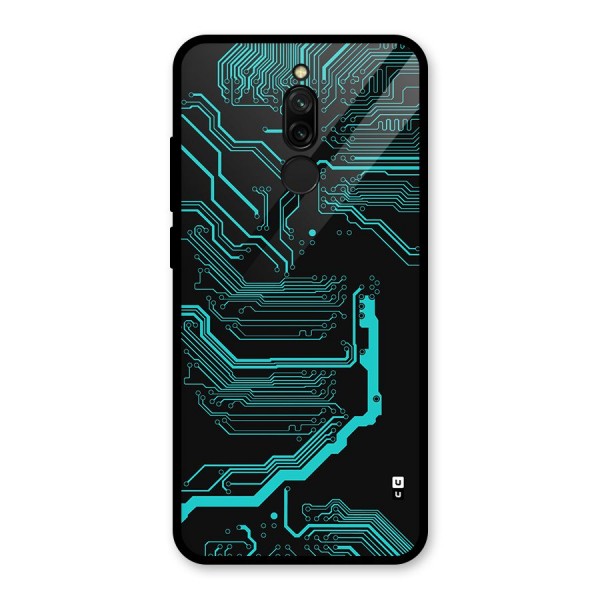 Tech Art Glass Back Case for Redmi 8