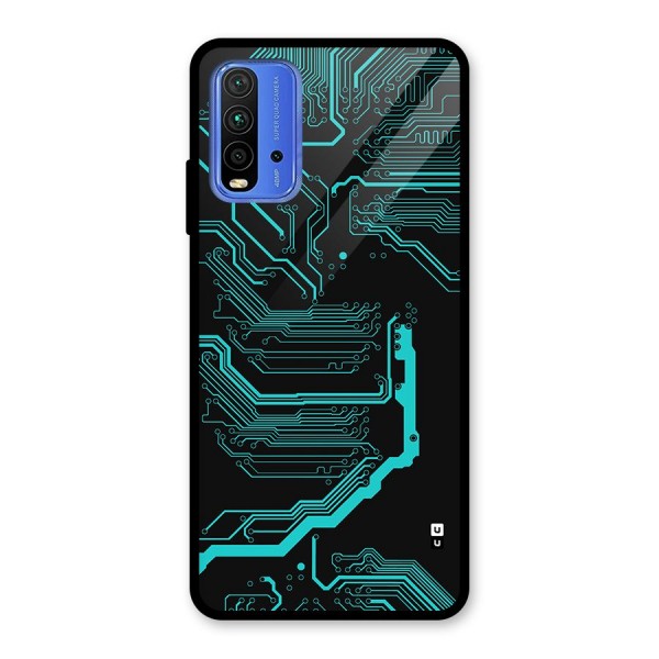 Tech Art Glass Back Case for Redmi 9 Power