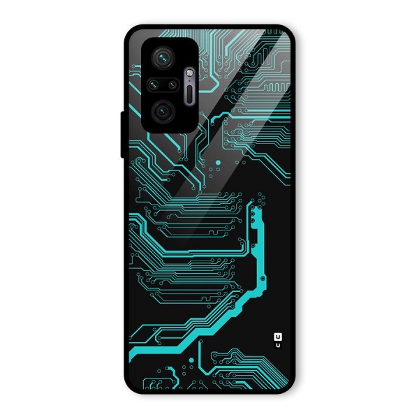 Tech Art Glass Back Case for Redmi Note 10 Pro