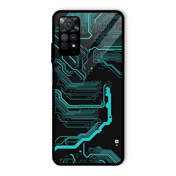 Tech Art Glass Back Case for Redmi Note 11 Pro