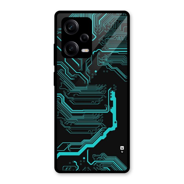 Tech Art Glass Back Case for Redmi Note 12 Pro