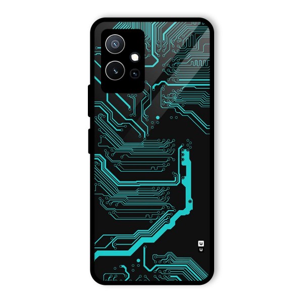 Tech Art Glass Back Case for Vivo T1 5G