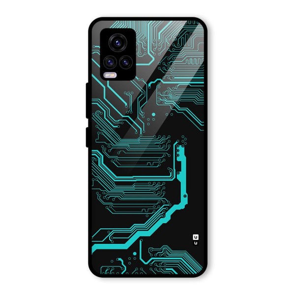 Tech Art Glass Back Case for Vivo V20