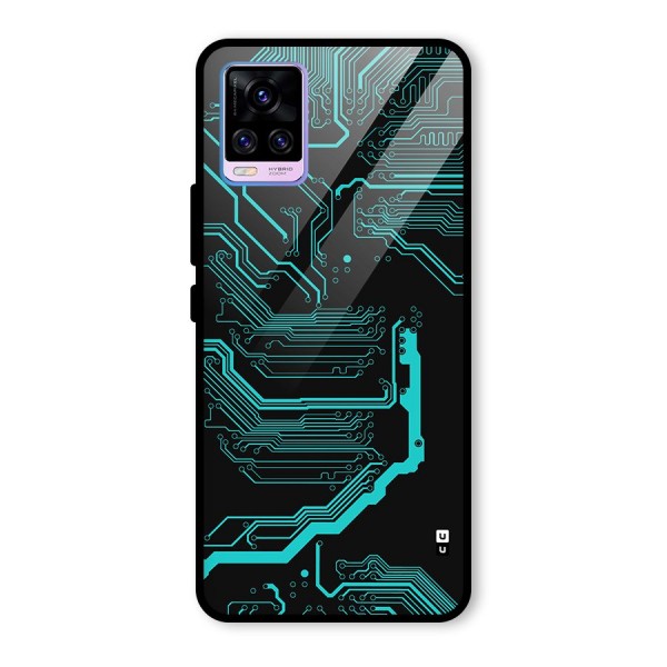 Tech Art Glass Back Case for Vivo V20 Pro