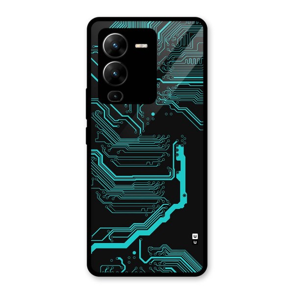 Tech Art Glass Back Case for Vivo V25 Pro