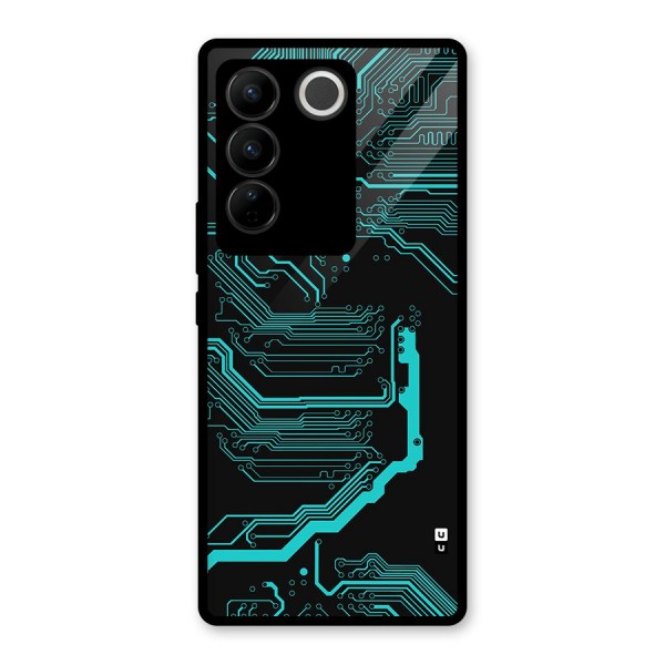 Tech Art Glass Back Case for Vivo V27 Pro