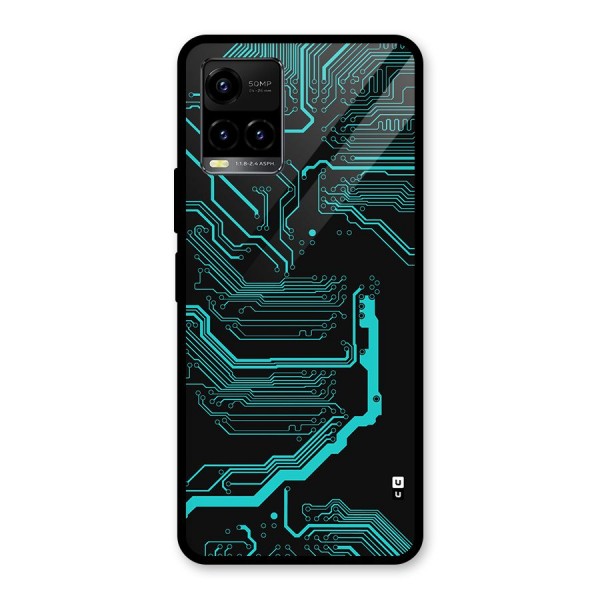 Tech Art Glass Back Case for Vivo Y21G